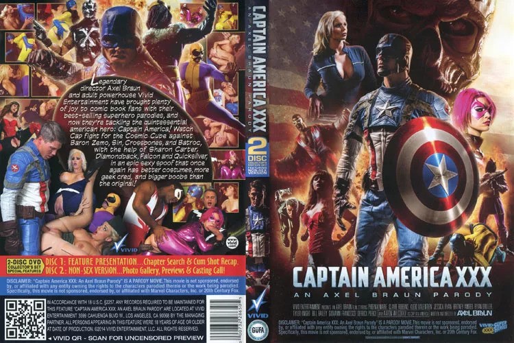 Captain America XXX เกาตรงที่คัน กัปตันอเมริกา